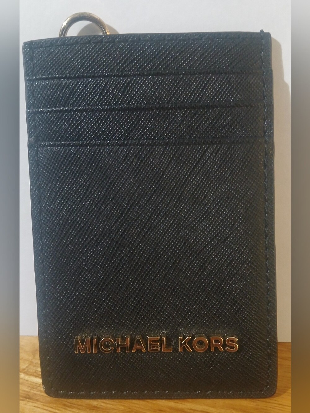 NWOT Michael Kors Black Card Holder